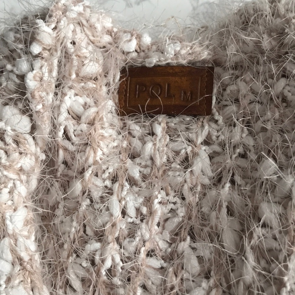 POL Fuzzy Mauve Hooded Cardigan - Picture 2 of 5